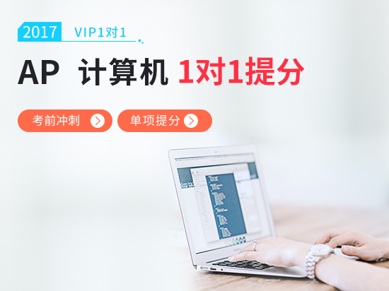 【VIP1对1】AP计算机考前冲刺5分课程