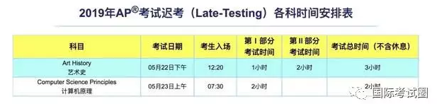 注意！2019年AP考试社会考生报名时间新鲜出炉！